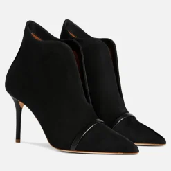 Boots|Dr. Martens Malone Souliers Women's Cora 85 Suede Heeled Ankle Boots - UK 3