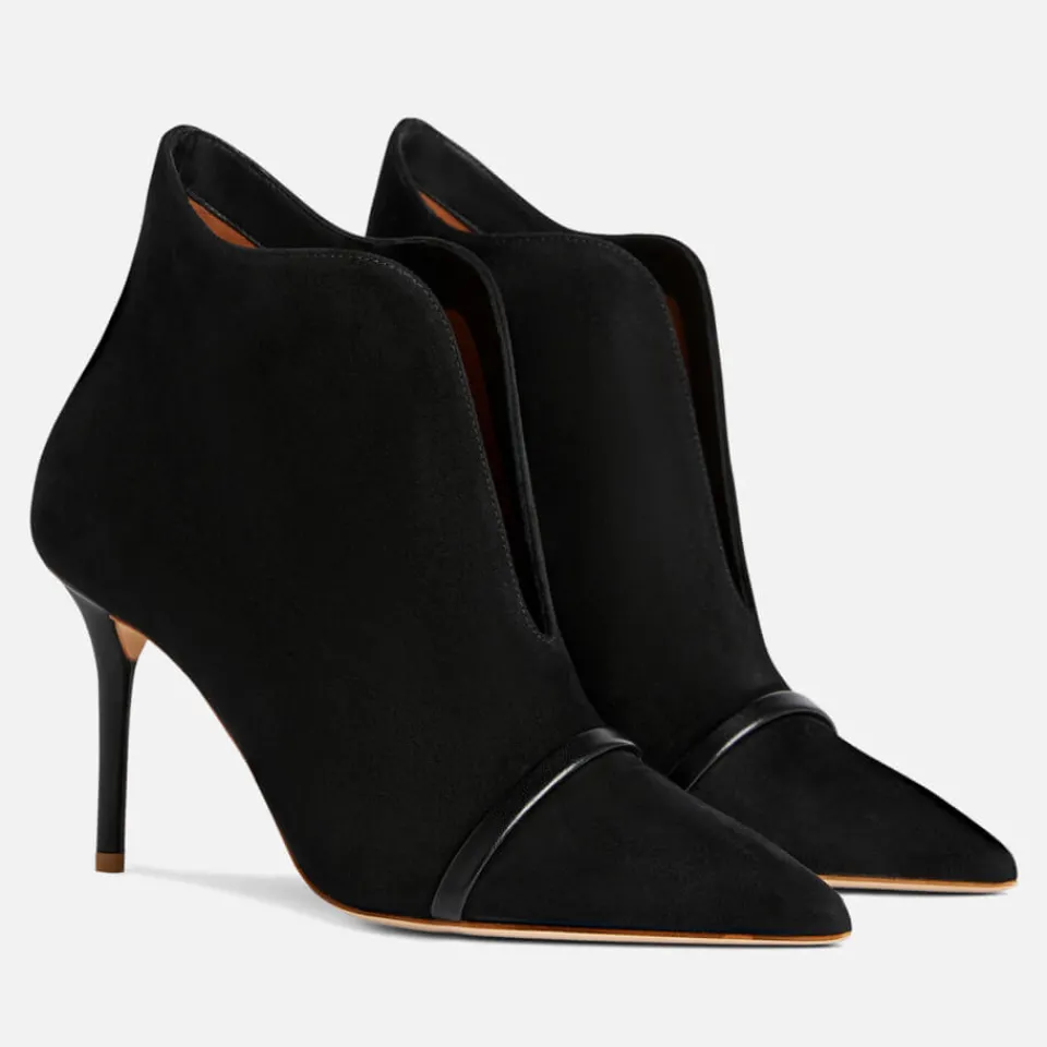 Boots|Dr. Martens Malone Souliers Women's Cora 85 Suede Heeled Ankle Boots - UK 3