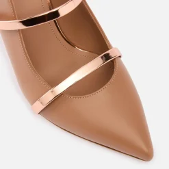 Heels|Malone Souliers Women's Maureen 70 Leather Heeled Mules - UK 3