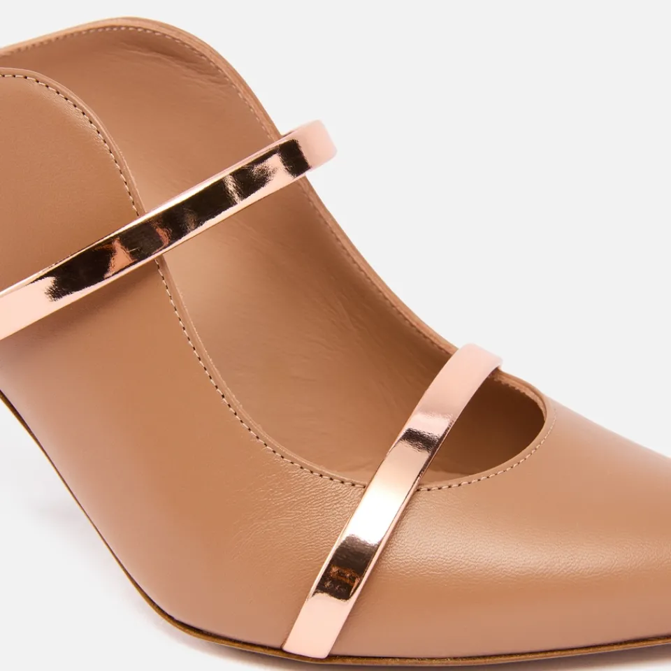 Heels|Malone Souliers Women's Maureen 70 Leather Heeled Mules - UK 3