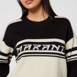 Loungewear|Knitwear|Dr. Martens Marant Etoile Callie Flash Logo-Intarsia Jumper - FR 36/UK 8