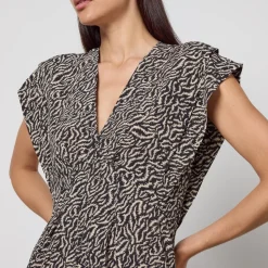 Dresses|Dresses|Dr. Martens Marant Etoile Epolia Printed Midi Dress - UK 6