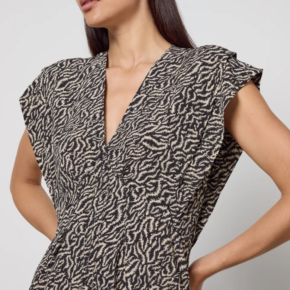 Dresses|Dresses|Dr. Martens Marant Etoile Epolia Printed Midi Dress - UK 6