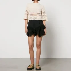 Loungewear|Knitwear|Dr. Martens Marant Etoile Frizy Crocheted Jumper - FR 40/UK 12