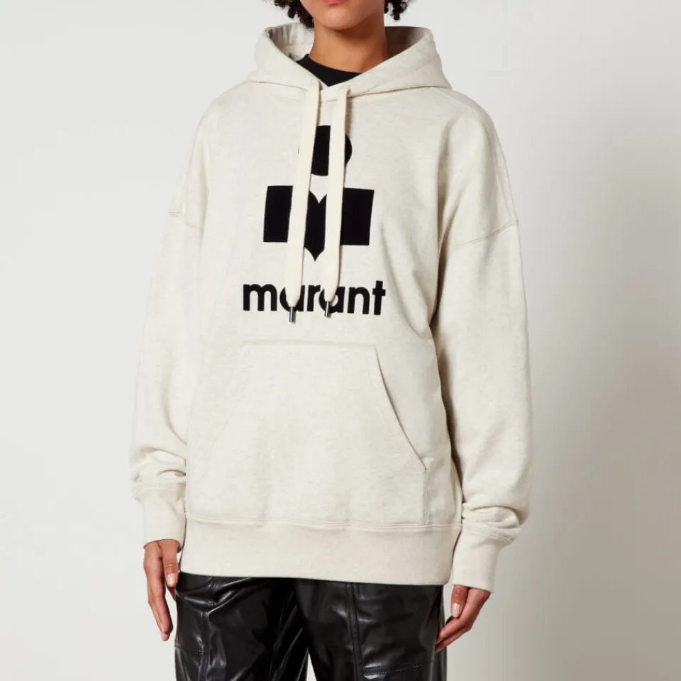 Loungewear|Sweatshirts|Marant Etoile Mansel Cotton-Jersey Hoodie - FR 34/UK 6