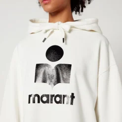 Loungewear|Sweatshirts|Marant Etoile Marly Cotton-Blend Jersey Hoodie - FR 34/UK 6
