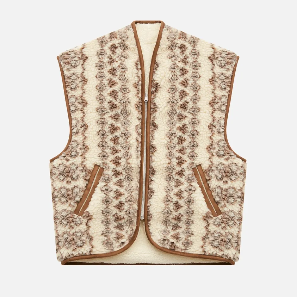 T-Shirts And Tops|Marant Etoile Maximilia Fleece Vest - XS