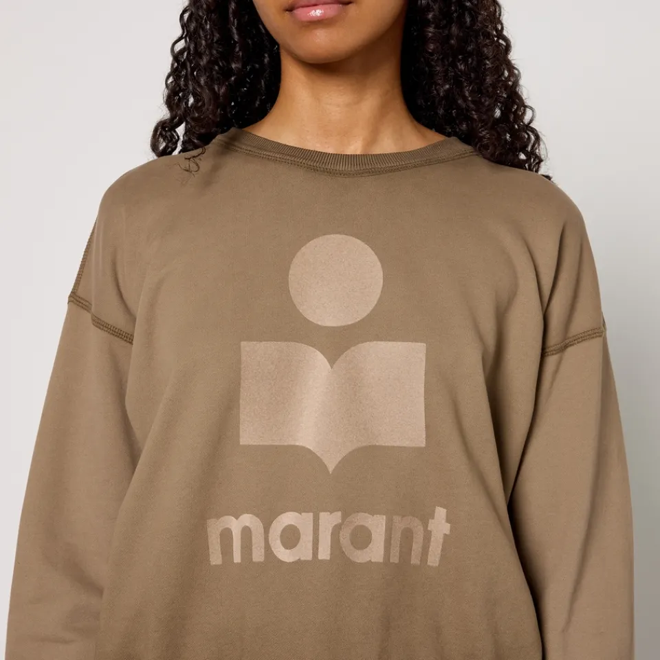 Loungewear|Sweatshirts|Sea New York Marant Etoile Mobyli Cotton-Jersey Sweatshirt - UK 6