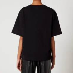 Loungewear|T-Shirts And Tops|Marant Etoile Mona Logo Cotton-Blend Jersey T-Shirt - FR 36/UK 8