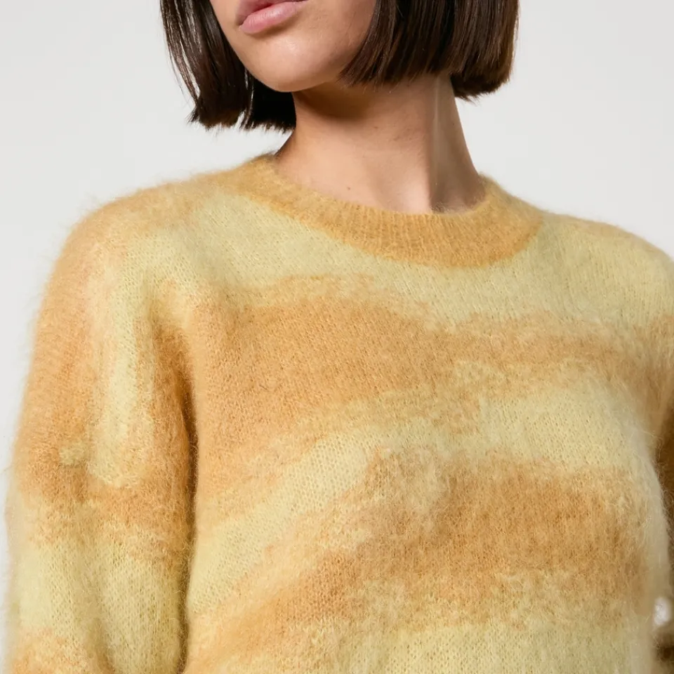 Loungewear|Knitwear|Marant Etoile Sawyer Intarsia-Knit Jumper - FR 34/UK 6