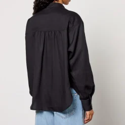 T-Shirts And Tops|Shirts And Blouses|Dr. Martens Marant Etoile Violeta Lyocell Blouse - UK 6