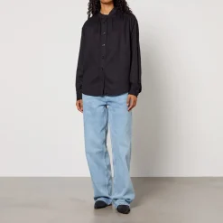 T-Shirts And Tops|Shirts And Blouses|Dr. Martens Marant Etoile Violeta Lyocell Blouse - UK 6