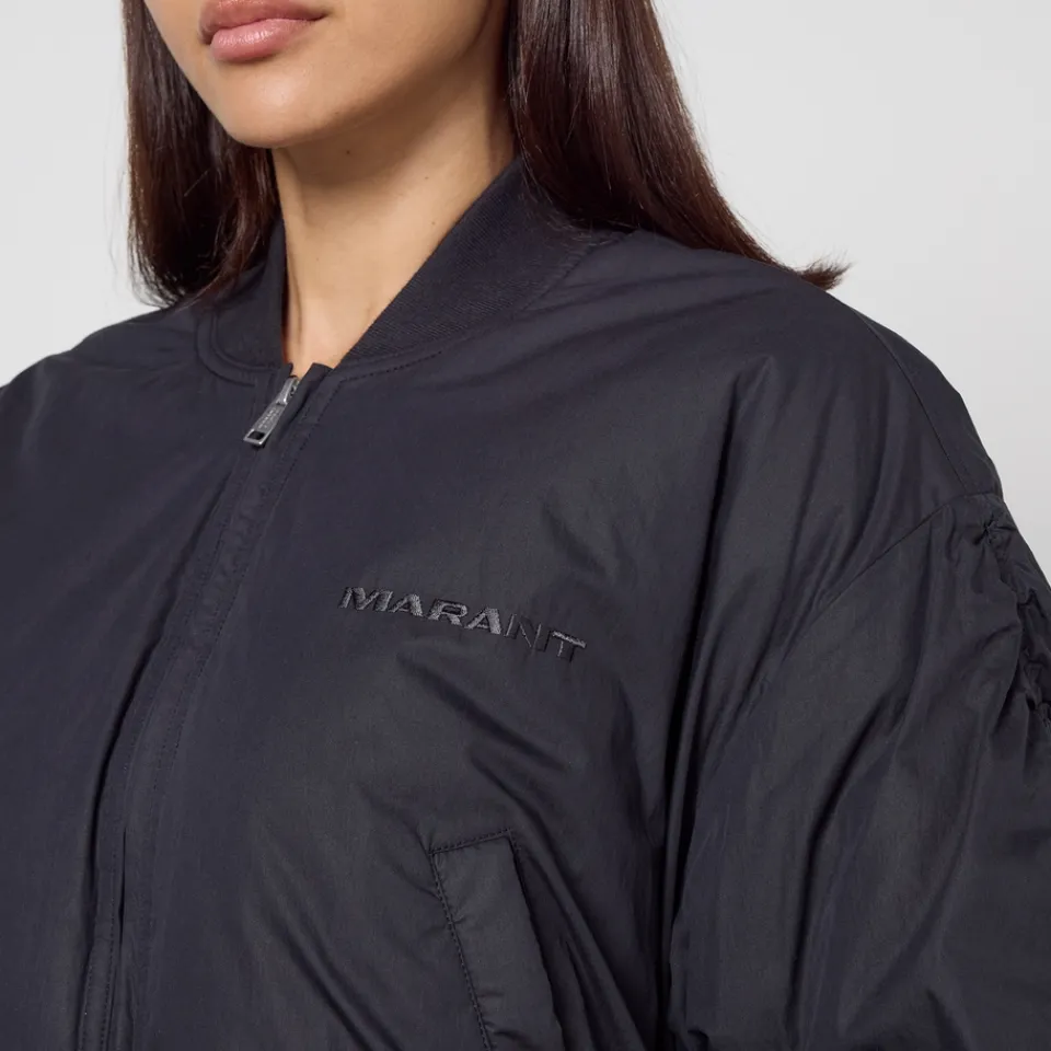 Jackets|Coats|Dr. Martens Marant Étoile Bessime Cotton-Blend Bomber Jacket - UK 6