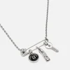 Jewellery|Dr. Martens Marc Jacobs Button Charm Silver-Plated Necklace