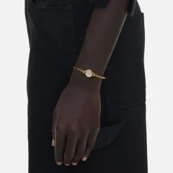 Jewellery|Dr. Martens Marc Jacobs Button Gold-Plated Hinge Bracelet