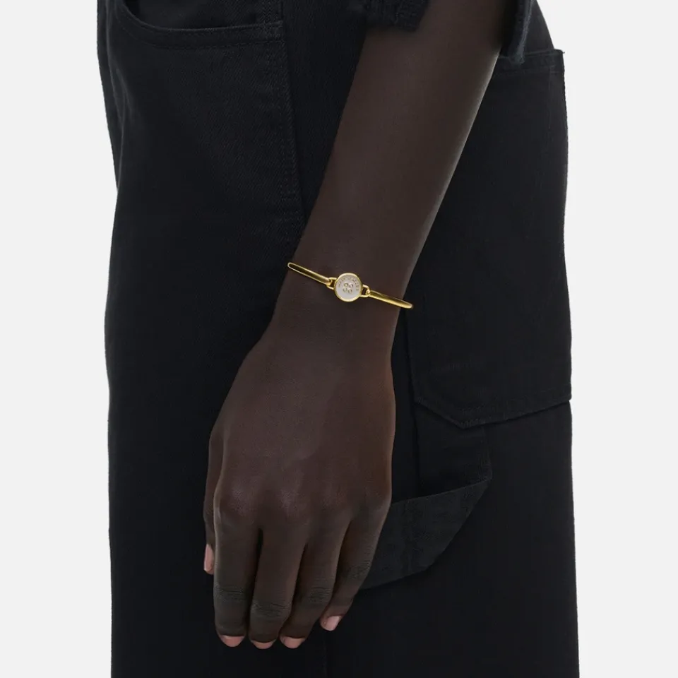 Jewellery|Dr. Martens Marc Jacobs Button Gold-Plated Hinge Bracelet