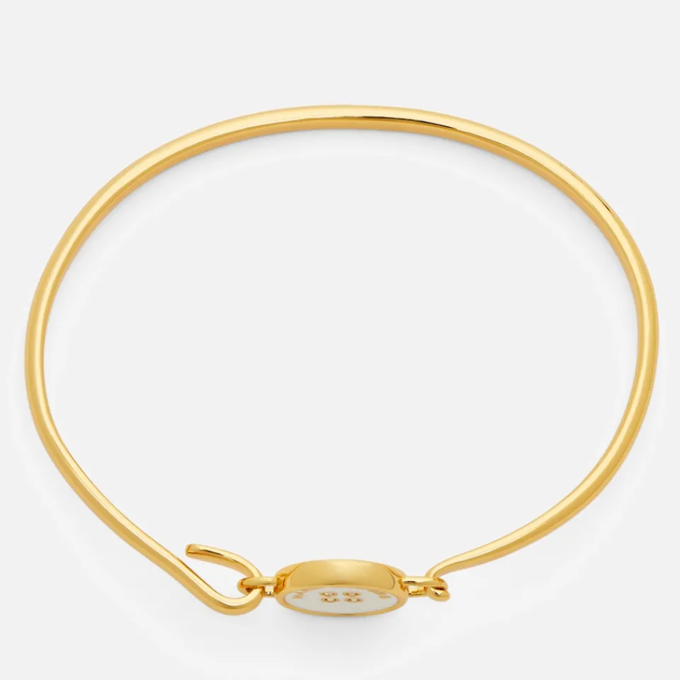 Jewellery|Dr. Martens Marc Jacobs Button Gold-Plated Hinge Bracelet