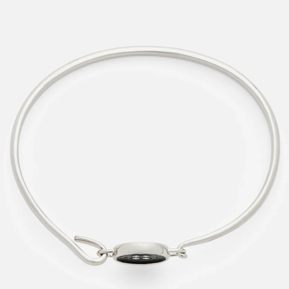 Jewellery|Dr. Martens Marc Jacobs Button Silver-Plated Hinge Bracelet