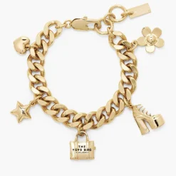 Jewellery|Dr. Martens Marc Jacobs Mini Icon Gold-Tone Charm Bracelet