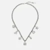 Jewellery|Dr. Martens Marc Jacobs Mini Icon Silver-Plated Charm Necklace