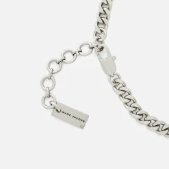 Jewellery|Dr. Martens Marc Jacobs Mini Icon Silver-Plated Charm Necklace