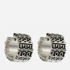 Jewellery|Dr. Martens Marc Jacobs Monogram Engraved Silver-Tone Earrings