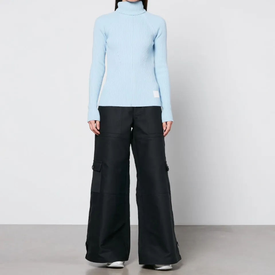 Loungewear|Knitwear|Dr. Martens Marc Jacobs Ribbed Wool-Blend Turtleneck Jumper - S