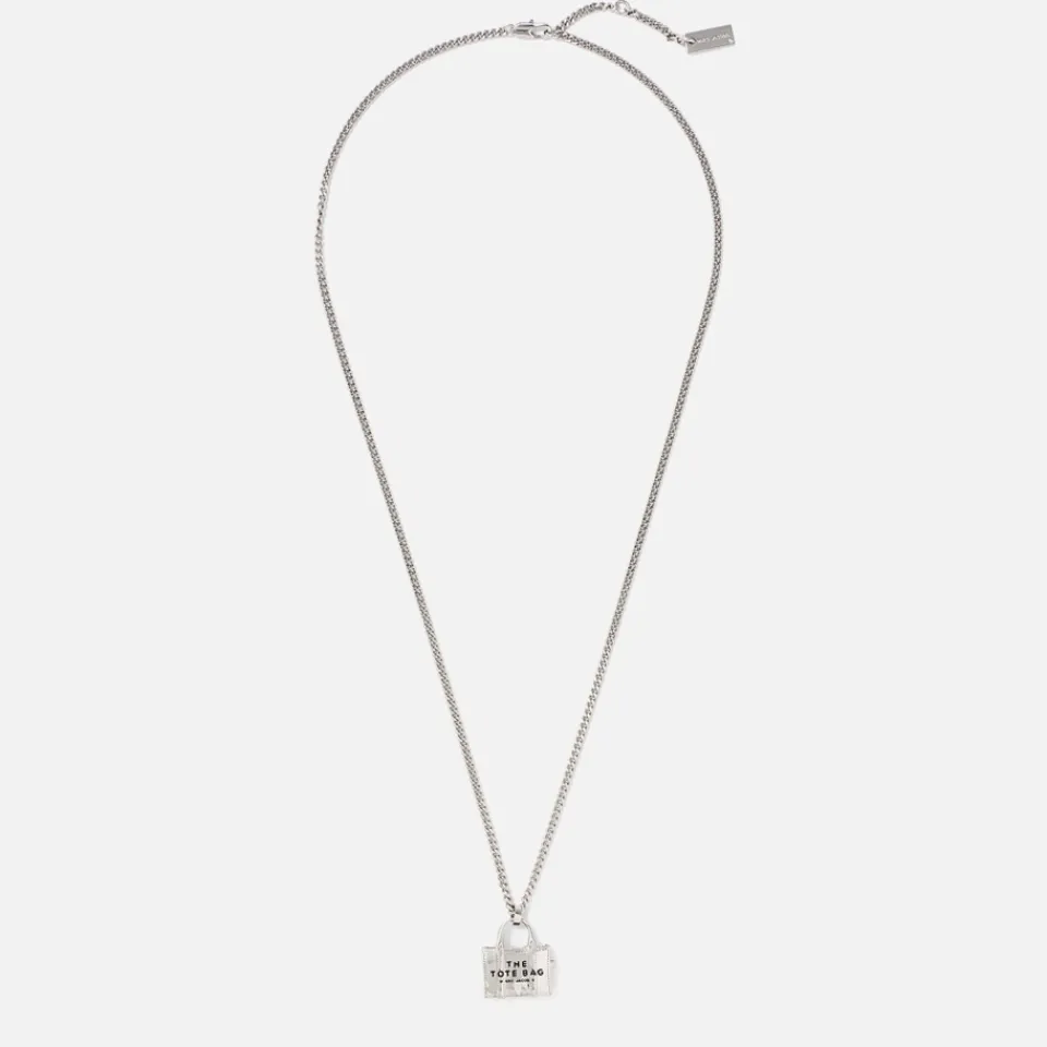 Jewellery|MICHAEL Michael Kors Marc Jacobs Silver-Plated Tote Bag Pendant Necklace