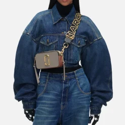 Bags|Dr. Martens Marc Jacobs The Colorblock Snapshot Saffiano Leather Bag