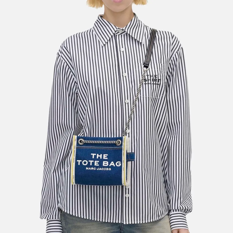 Holiday Bags|Bags|Dr. Martens Marc Jacobs The Denim Chain Mini Tote Bag