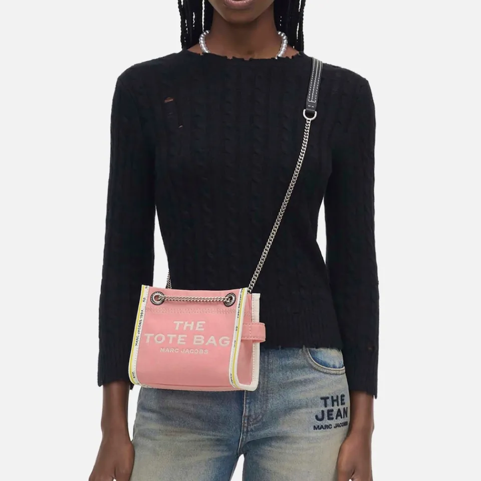 Holiday Bags|Bags|Dr. Martens Marc Jacobs The Denim Chain Mini Tote Bag
