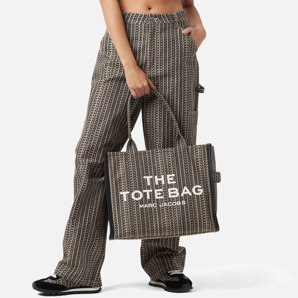 Bags|Holiday Bags|Dr. Martens Marc Jacobs The Large Monogram Jacquard Woven Tote Bag