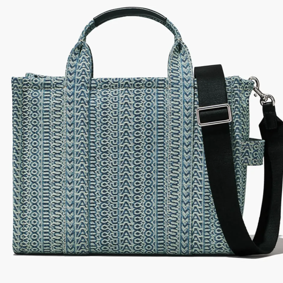 Holiday Bags|Bags|Dr. Martens Marc Jacobs The Medium Denim-Jacquard Tote Bag