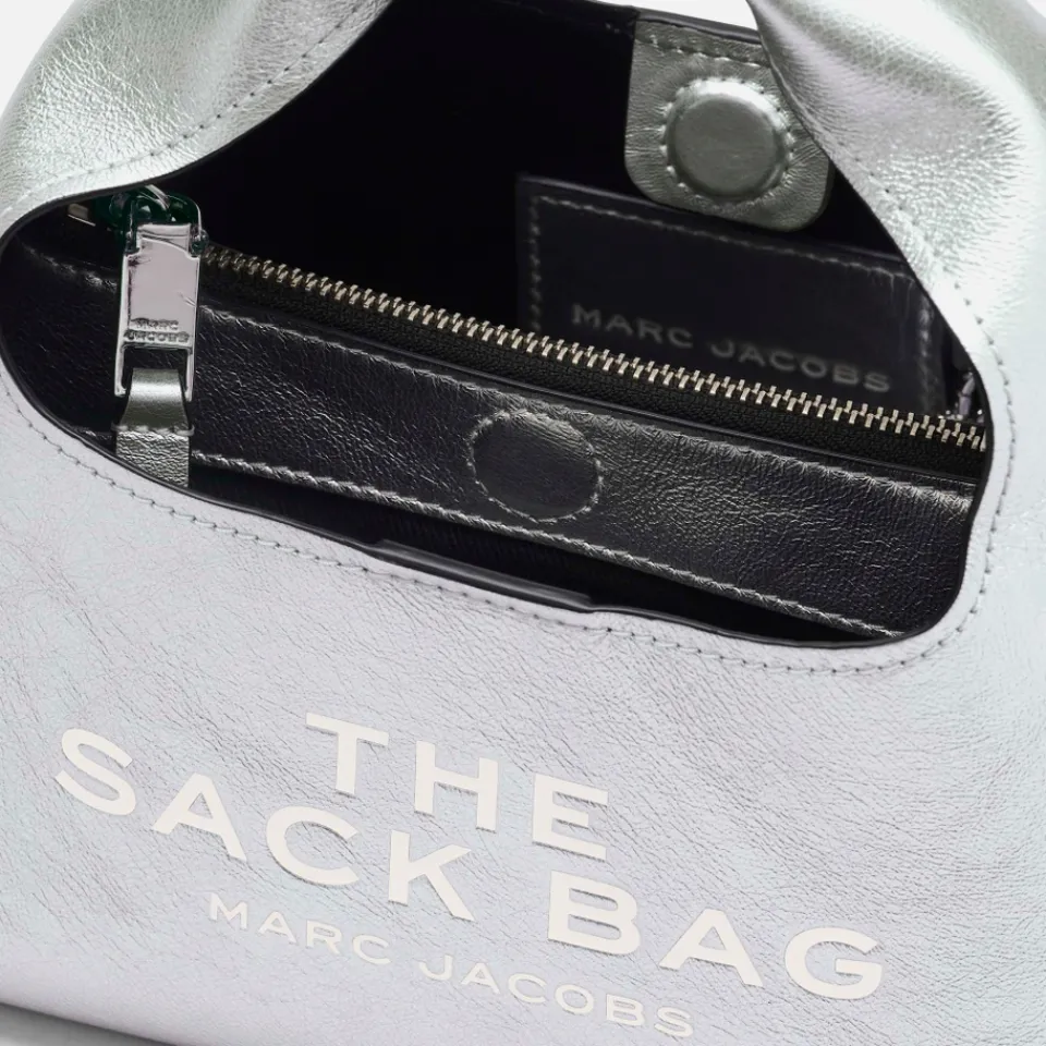 Bags|Dr. Martens Marc Jacobs The Metallic Leather Mini Sack Bag