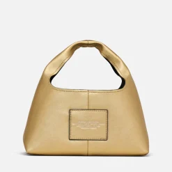 Bags|Dr. Martens Marc Jacobs The Mini Metallic Leather Sack Bag