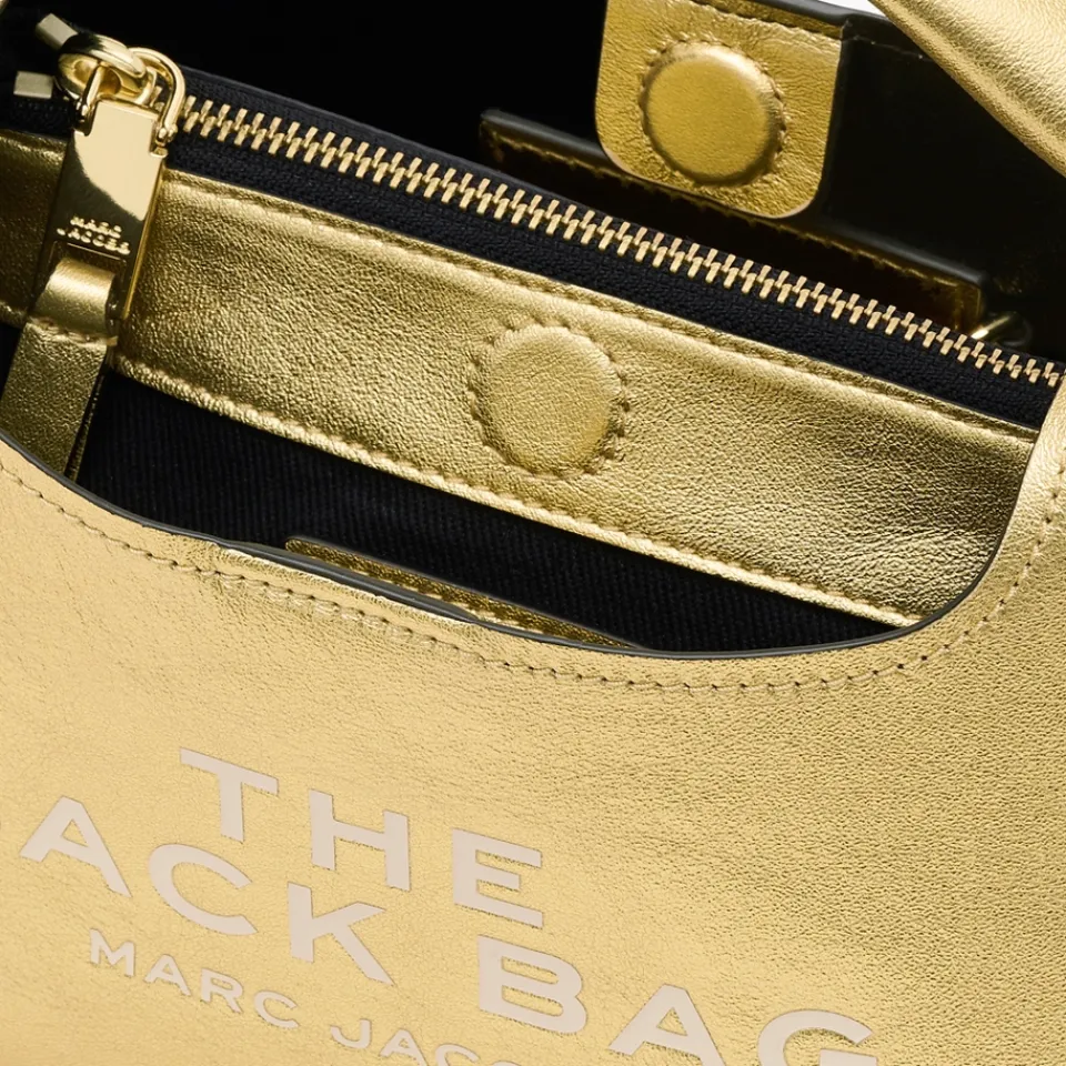 Bags|Dr. Martens Marc Jacobs The Mini Metallic Leather Sack Bag