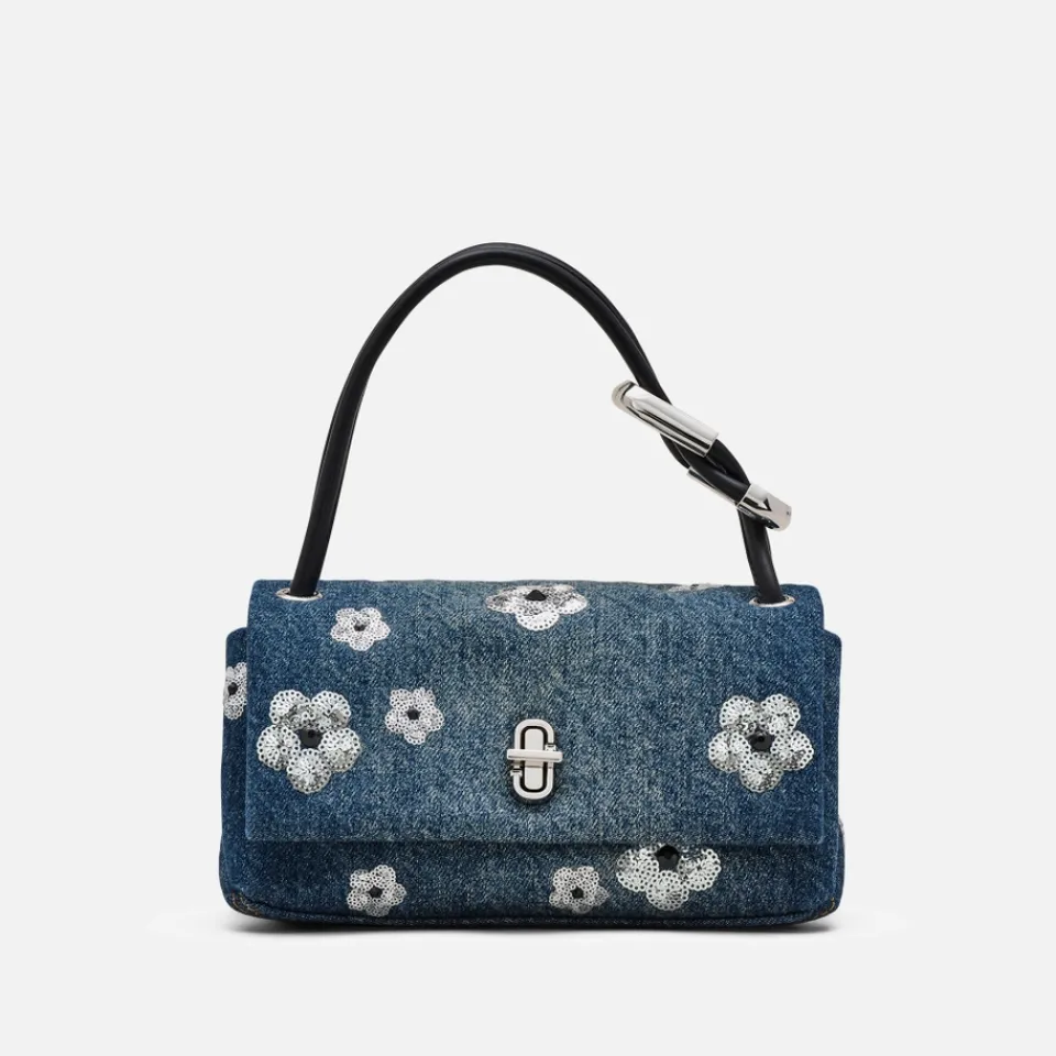 Bags|Coach Marc Jacobs The Sequin Daisy Mini Dual Denim Bag