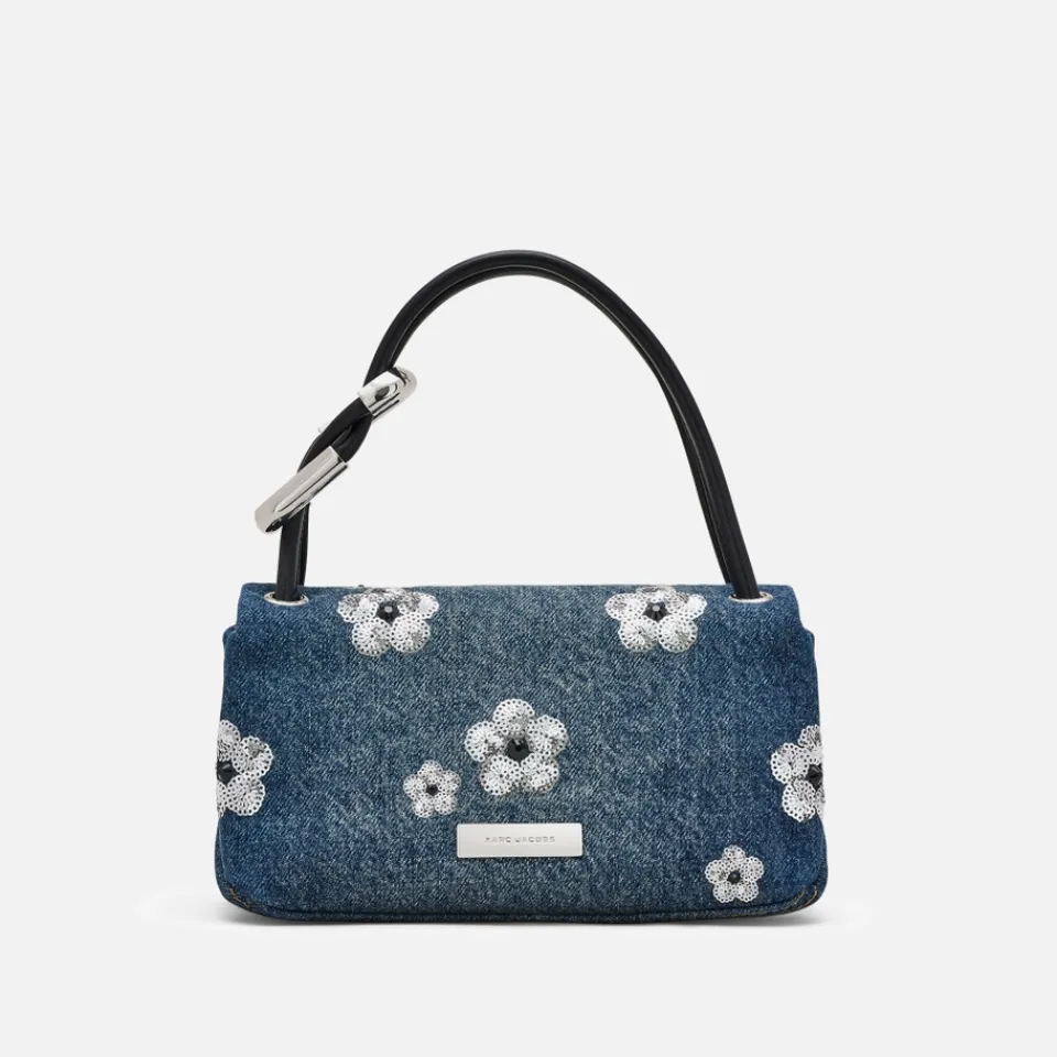 Bags|Coach Marc Jacobs The Sequin Daisy Mini Dual Denim Bag