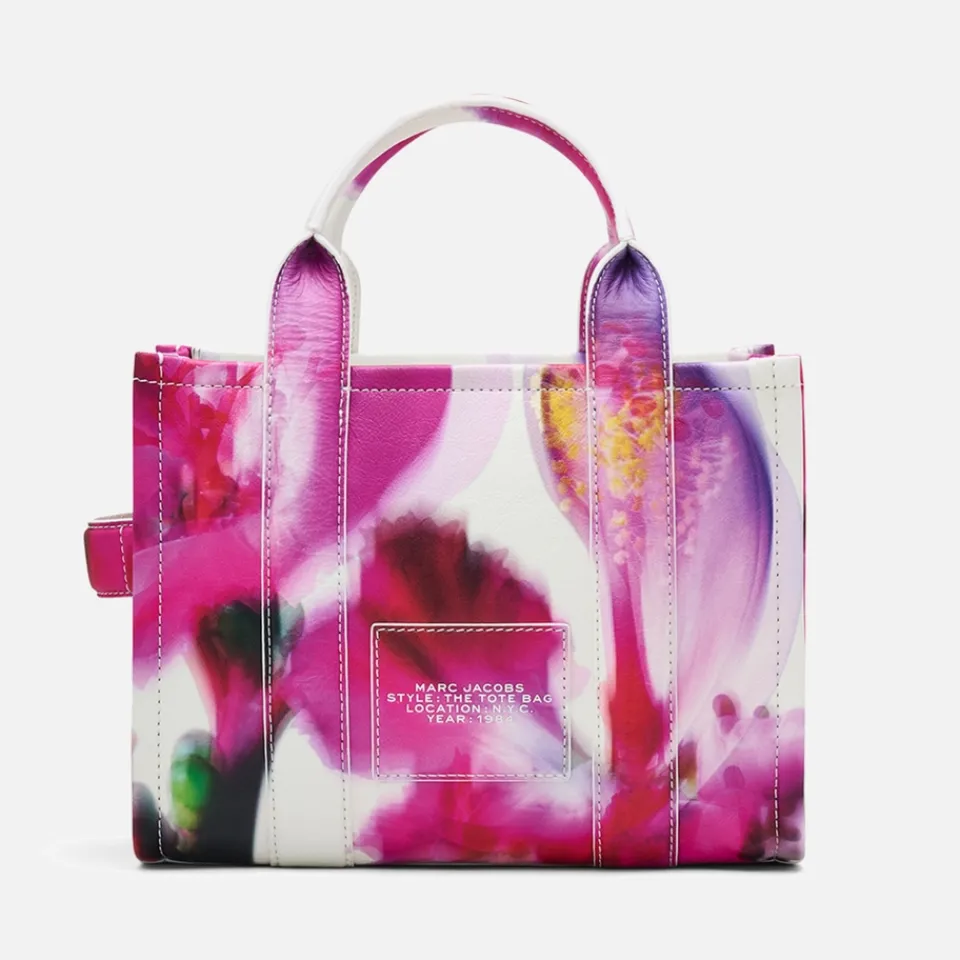 Holiday Bags|Bags|Dr. Martens Marc Jacobs The Small Future Floral Leather Tote Bag