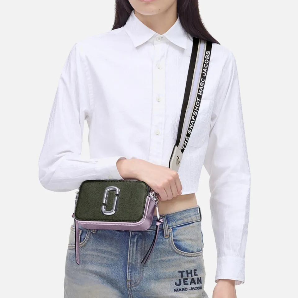 Bags|Dr. Martens Marc Jacobs The Snapshot Leather Crossbody Bag