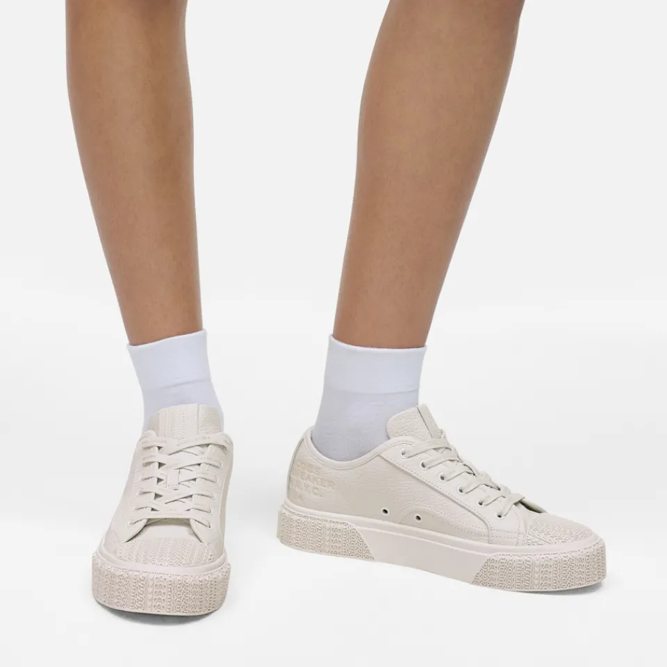 Trainers|Dr. Martens Marc Jacobs Women's The Sneaker Leather Low-Top Trainers - UK 5