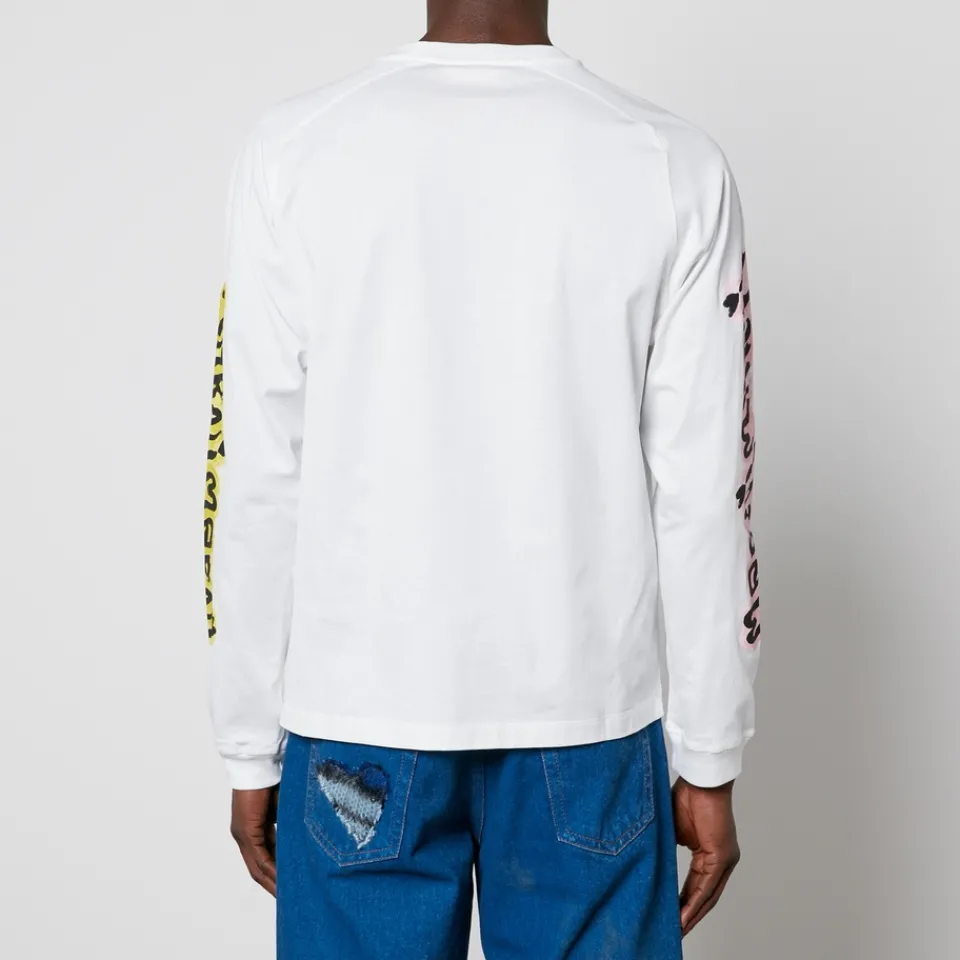 T-Shirts|T-Shirts|Dr. Martens Marni Graffiti Logo-Print Cotton-Jersey T-Shirt - IT 46/S