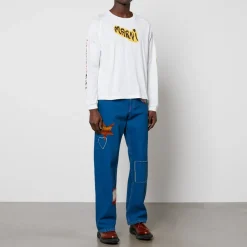 T-Shirts|T-Shirts|Dr. Martens Marni Graffiti Logo-Print Cotton-Jersey T-Shirt - IT 46/S