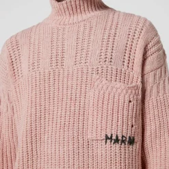 Knitwear|Dr. Martens Marni Turtleneck Raw Edge Wool Jumper - IT 48/M