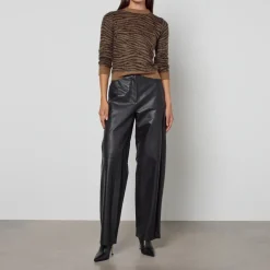 Loungewear|Knitwear|Dr. Martens Max Mara Studio Abadan Zebra Wool-Blend Jumper - L