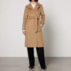 Jackets|Coats|Dr. Martens Max Mara Studio Bcollag Virgin Wool Coat - 8