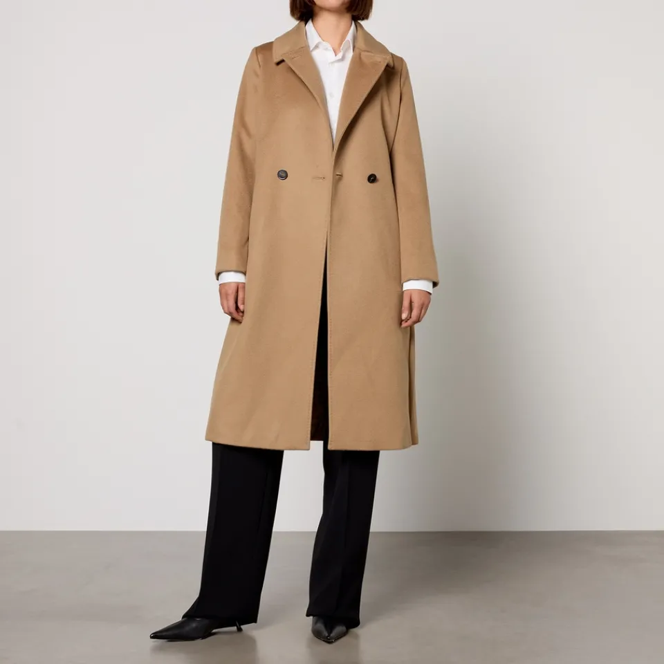 Jackets|Coats|Dr. Martens Max Mara Studio Bcollag Virgin Wool Coat - 8