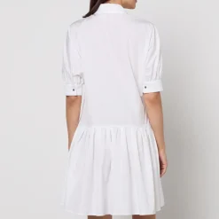 Dresses|Dresses|Dr. Martens Max Mara Studio Caronte Cotton-Poplin Dress - UK 10