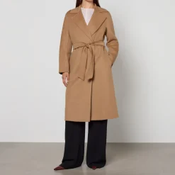 Jackets|Coats|Dr. Martens Max Mara Studio Cles Wool-Blend Coat - 8