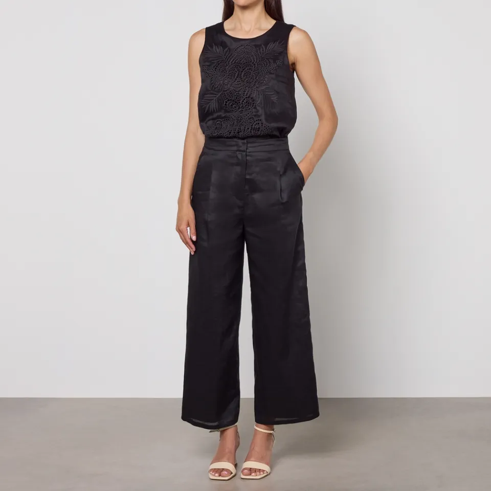 Trousers|Dr. Martens Max Mara Studio Dazzy Gauze Trousers - UK 12